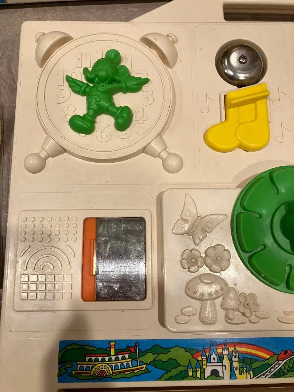 Vintage 1977 Gabriel Disney Baby Busy Board